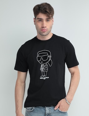 Playera Karl Lagerfeld Paris Cuello Redondo Para Hombre