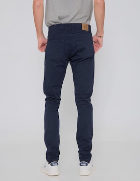 Pantalón recto Scotta de algodón para hombre