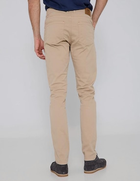 Pantalón recto Scotta de algodón para hombre