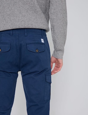 Pantalón recto Scotta de algodón para hombre