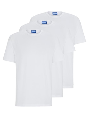 Set playera HUGO BLUE cuello redondo para hombre