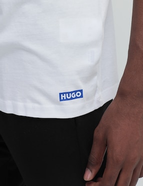 Set playera HUGO BLUE cuello redondo para hombre