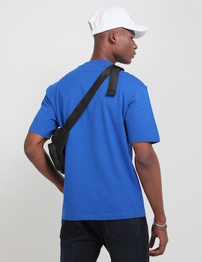Playera Hugo Blue cuello redondo para hombre