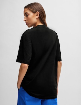 Playera HUGO BLUE cuello redondo unisex