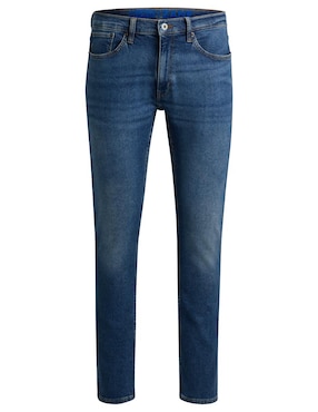 Jeans straight Hugo Blue lavado claro para hombre