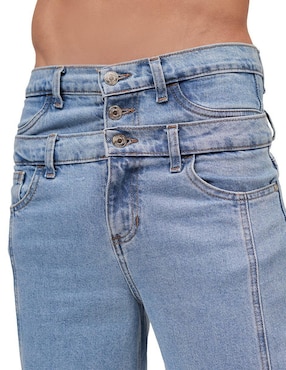 Jeans straight Mchk lavado claro para hombre