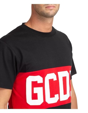 Playera GCDS Deluxe cuello redondo para hombre