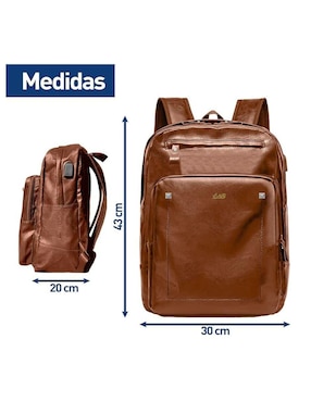 Mochila casual Genérica impermeable para hombre