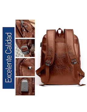 Mochila casual Genérica impermeable para hombre