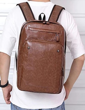 Mochila casual Genérica impermeable para hombre