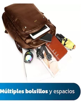 Mochila casual Genérica impermeable para hombre