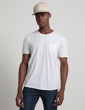 Playera Acapella X Pocket Cuello Redondo Para Hombre