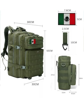Set mochila para viaje Genérica impermeable para hombre