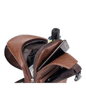 Mochila riñonera Genérica impermeable para hombre