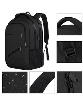 Mochila casual Genérica impermeable para hombre