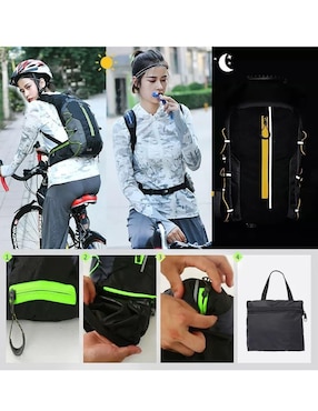 Mochila de hidratación Genérica impermeable para hombre
