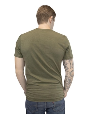 Playera Indicum Denim cuello redondo para hombre