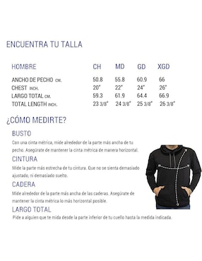 Sudadera Indicum Denim para hombre