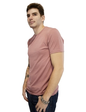 Playera Indicum Denim cuello redondo para hombre