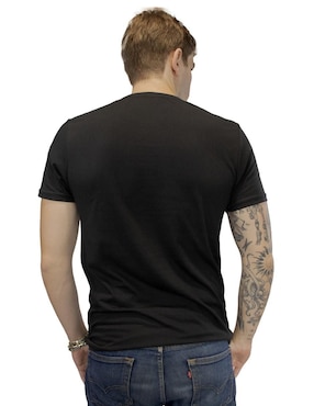 Playera Indicum Denim cuello redondo para hombre