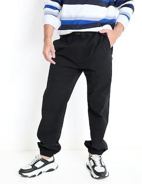 Pants Regular HUGO BLUE Con Elástico Para Hombre