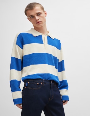 Jeans straight Hugo Blue lavado obscuro para hombre