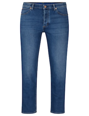 Jeans carpenter straight Hugo Blue deslavado para hombre