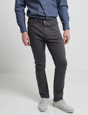 Pantalón Straight Kenneth Cole De Algodón Para Hombre