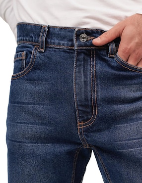 Jeans slim Mchk Vaquero 8031 lavado obscuro para hombre
