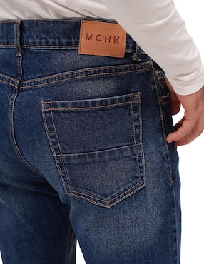 Jeans slim Mchk Vaquero 8031 lavado obscuro para hombre