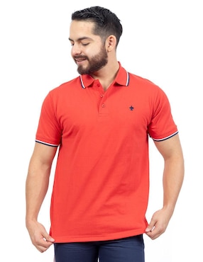 Playera Tipo Polo Gravity Para Hombre