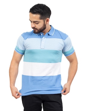 Playera Tipo Polo Gravity Para Hombre