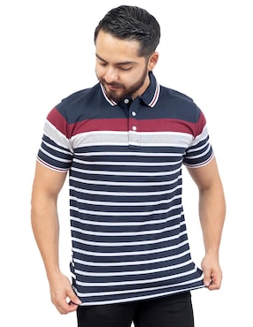 Playera Tipo Polo Gravity Para Hombre