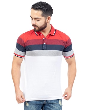 Playera Tipo Polo Gravity Para Hombre