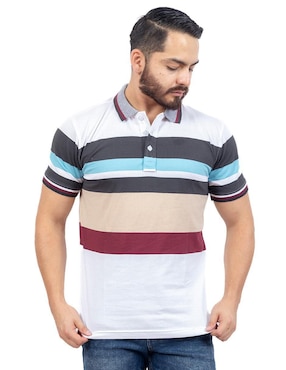 Playera Tipo Polo Gravity Para Hombre