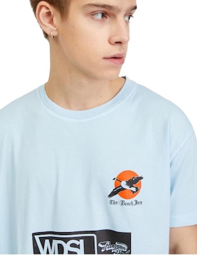 Playera Diesel the beach cuello redondo para hombre