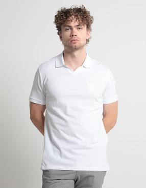 Playera Tipo Polo Karl Lagerfeld Paris Ats Para Hombre