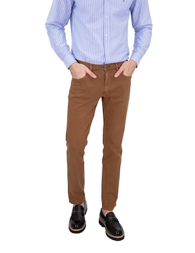 Pantalón Slim Kenneth Cole De Algodón Para Hombre