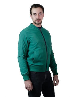 Chamarra Perry Ellis con bolsillos para hombre