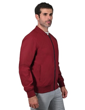 Chamarra Perry Ellis con bolsillos para hombre