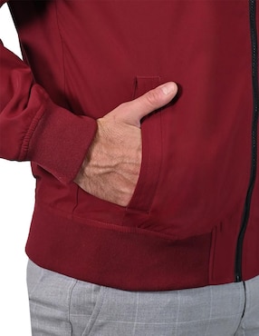 Chamarra Perry Ellis con bolsillos para hombre