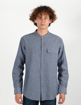 Camisa De Vestir Ben Sherman De Algodón Manga Larga Para Hombre