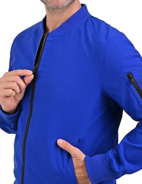 Chamarra Perry Ellis con bolsillos para hombre