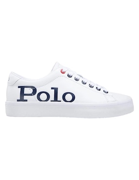 Tenis Ralph Lauren De Piel Para Hombre