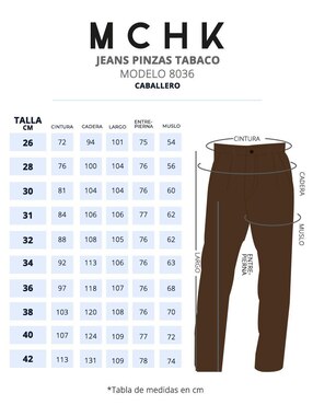 Pantalón chino slim Mchk para hombre