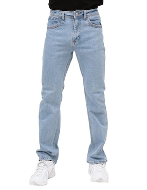 Jeans Recto Mchk 8026 Lavado Claro Para Hombre