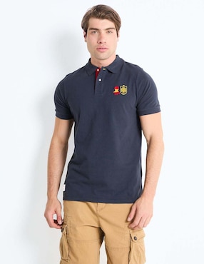 Playera Tipo Polo El Pulpo Para Hombre