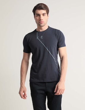 Playera Kenneth Cole Cuello Redondo Para Hombre