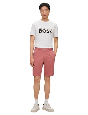 Bermuda HUGO BOSS De Algodón Para Hombre