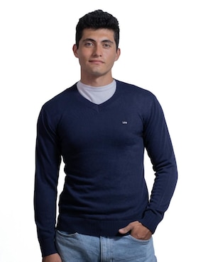 Sueter Lee Cuello V Para Hombre